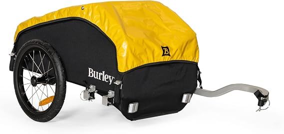 Burley Nomad Cargo Bike Trailer, Yellow/Black, One Size