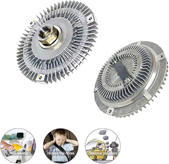 Carrep Radiator Cooling Fan Clutch Compatible with BMW 3 5 M Z3 E36 E46 E53 E34 Series e39 528i 525i 530i 338 728i 728il x5 328i 325i 323i 320i 520i Fan Clutch 11527505302