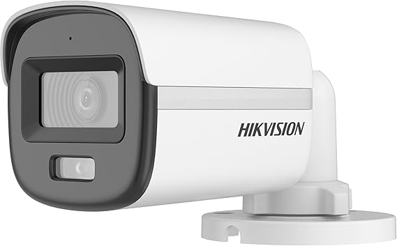 HIKVISION DS-2CE10KF0T-LPFS 4MP 3K ColorVu Ses Sabit Mini Bullet IR Kamera - 24/7 Tam Renkli Gece Görüşü, Dahili Mikrofon, IP67 Hava Koşullarına Dayanıklı