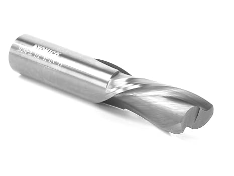 YONICO Downcut Router Bits Spiral 2 Flute Solid Carbide CNC End Mill 1/2-Inch Dia. 1/2-Inch Shank 32240-SC