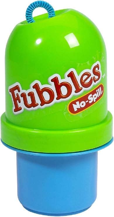 Little Kids Fubbles No-Spill Bubble Tumbler 4.0 Oz Blue/Green