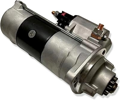 24V Starter Motor for Hyster 360-36HD 360-48HD 4996707 4996709 428000-710 428000-7100 33321 DSN2091 410-52443 Silver
