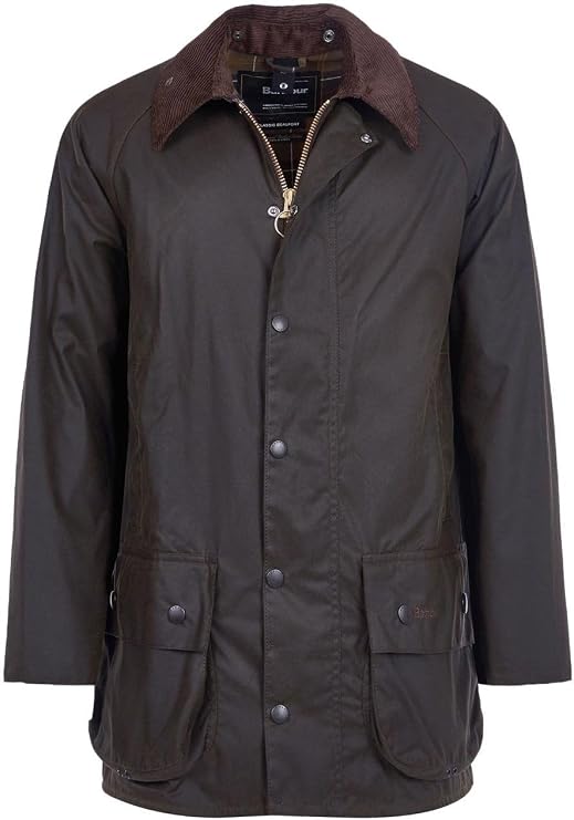 Barbour Men's Classic Beaufort Sylkoil Wax Jacket - Olive MWX0002OL71 (A830)