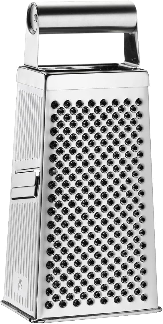 WMF Gourmet 4 Yüzeyli Rende, 8 x 24 cm, Paslanmaz Çelik, Cromargan® Yüksek Kaliteli Paslanmaz Çelik, Patates ve Sebze Rendesi, Bulaşık Makinesinde Yıkanabilir