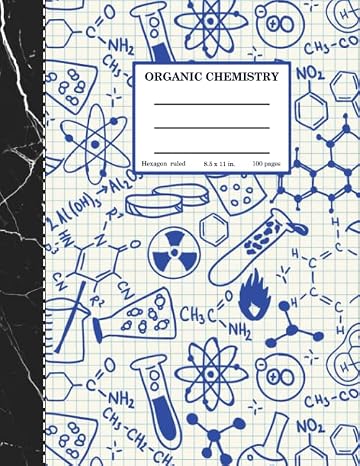 Organic Chemistry: Hexagonal Graph Paper Notebook, 100 pages, 8.5 x 11'', for chemistry and biochemistry students