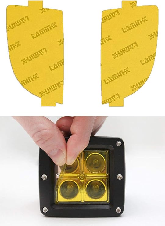 Lamin-x Custom Fit Yellow Fog Light Covers for VW GTI (10-14)