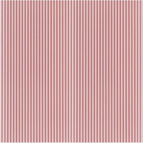 Queenbox 27.6x27.6in Faux Cylinder Self Adhesive Wall Panel, Solid Foam Modern Wallpaper for Room Kitchen TV Background, Pink