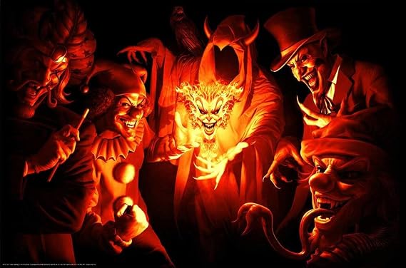 Studio B ICP Insane Clown Posse Tom Wood Joker Gathering Cool Wall Decor Art Print Poster 36x24