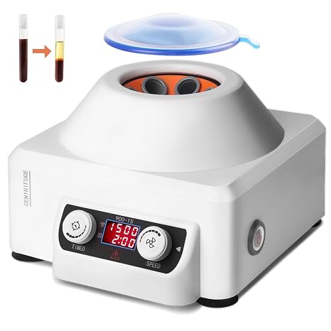 Cekegon 6x10ml Centrifuge, 4000rpm PRP Centrifuge Machine 1795xg 1-99min