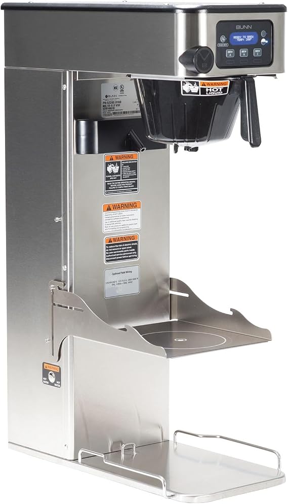 Bunn 52200.0100 ITCB-DV 29" Iced Tea/Coffee Brewer with Tray