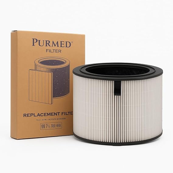 Purmed Philips 3200 Serisi AC3210, AC3220, AC3221 Hava Temizleyici Uyumlu - FY3200/30-1 Adet Hepa + Karbon Filtre