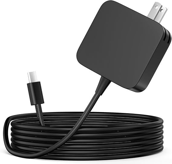 65W Surface Pro Charger USB C Compatible with Microsoft Surface Pro 12 11 13" 10 9,Surface Laptop 7 6 5,Surface Pro 2-in-1 13" Laptop/Tablet (2025 2026 2024) Copilot+ PC Adapter