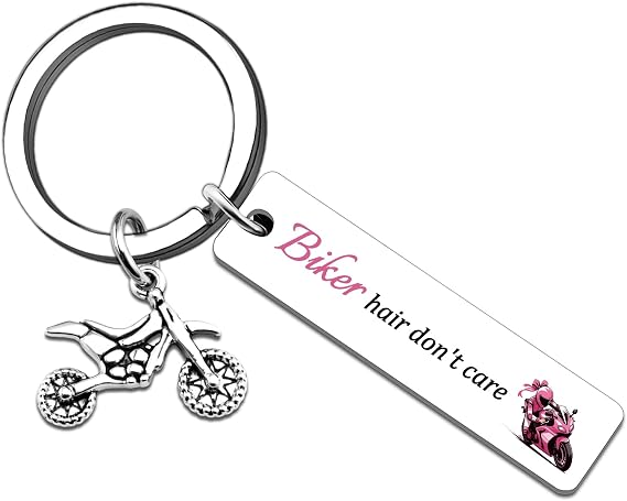 Motorcycle Gifts for Women Cute Motorcycle Stuff Keychains