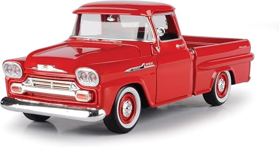 Motor Max 1:24 W/B American Classics 1958 Chevrolet Apache Fleet Side Pickup Diecast Truck for for unisex-children