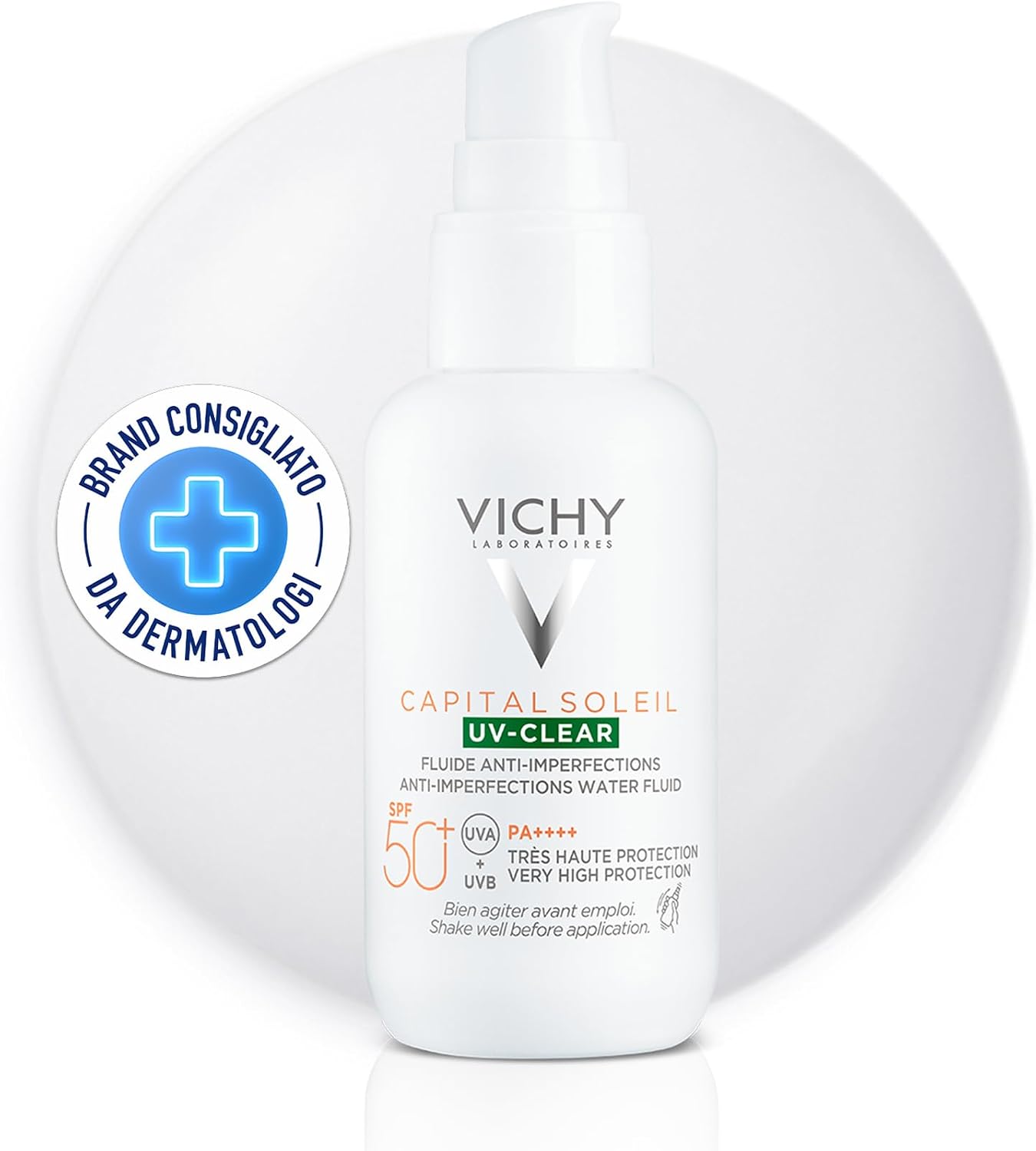 Capital Soleil Uv Clear Spf50 Sunscreen 40m For Oily And Acne-Relucting Skin