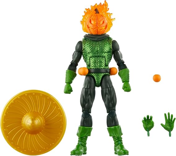 Marvel Legends Series Jack O'Lantern, Spider-Man Comics Collectible 6-Inch Action Figure
