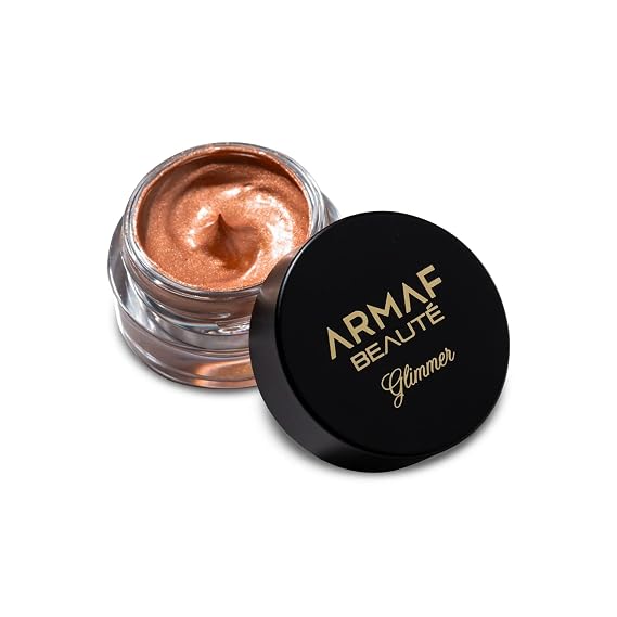 Armaf Beaute Glimmer: Jelly Highlighter - Makeup Highlighter, Natural Radiance, One Stroke Glow | Terracotta, 8 Ounce (Pack of 1), Felis