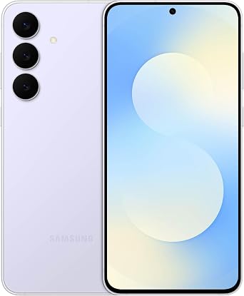 Samsung Galaxy S25 FE Cell Phone (2025), 256GB AI Smartphone, Unlocked Android, Large Display, 4900mAh Battery, High Res-Camera, AI Photo Edits, Durable, US , Icyblue