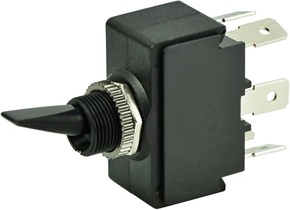 BEP 1001905 DPDT On/Off/On Nylon Toggles