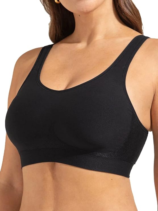 SHAPERMINT Wireless Bras for Women, Seamless Comfort Bra, Everyday Support