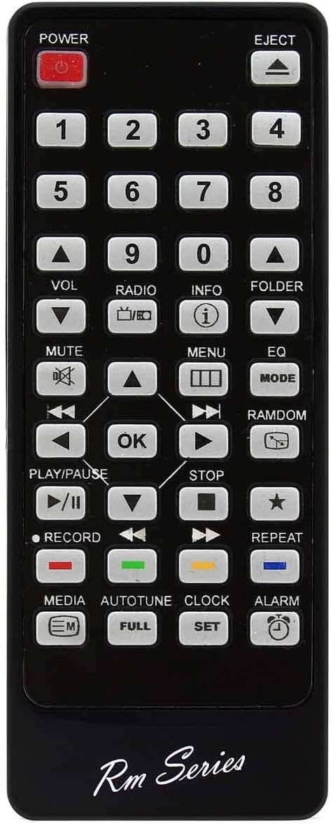 RM Series Replacement Remote Control for Roberts STREAM-63I