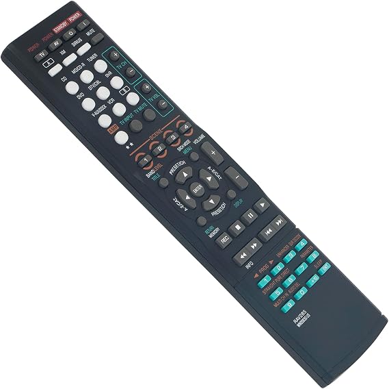 Allimity RAV285 WN05830US Replacement Remote Control Compatible with Yamaha AV Receiver HTR-6160 RX-V663 RX-V663BL HTR-6160BL HTR6160 RXV663 RXV663BL HTR6160BL