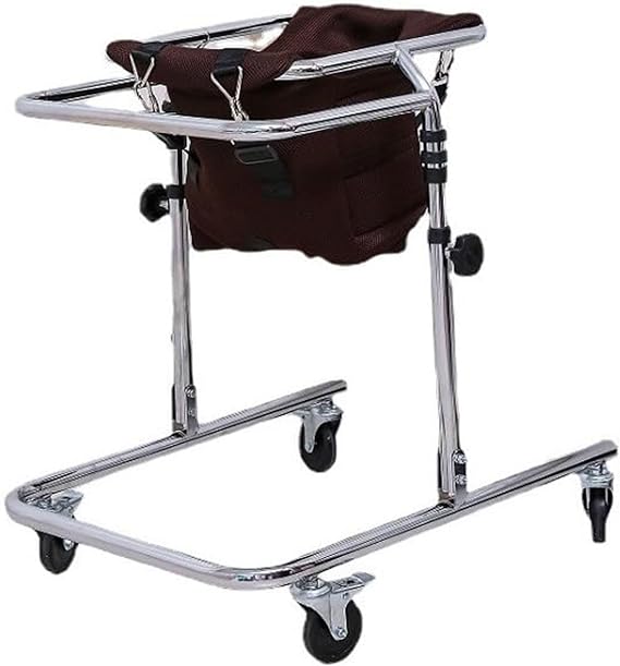 Children's Walking Frame, Wheeled Walker for Children with Cerebral Palsy, Folding Kids Walker, Portable Rehabilitation Standing Frame Aid Children's Rehabilitation Training
