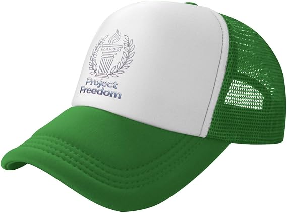 Project Freedom Baseball Cap Trucker Hat Black37