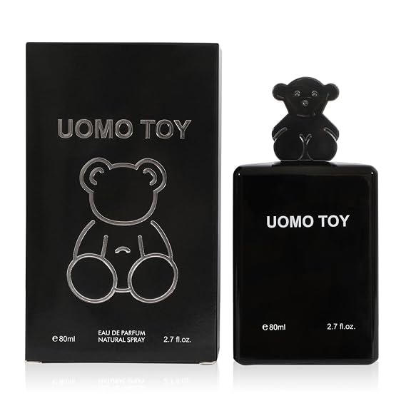 Uomo Toy Mens Perfume Eau de Parfum Spicy Woody Floral Masculine Scent 80ml / 2.7 fl oz