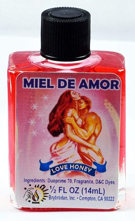 Mw 1 Piece Brybradan Love Honey Oil/miel De Amor Aceite 1/2 Fl Oz 14.7ml