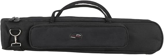 Soprano Saxophone Sax Bag Case Straight Type Thicken Padded Foam Non-Woven Inner Cloth with Adjustable Shoulder Strap