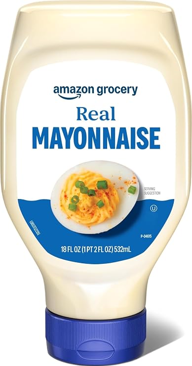 Amazon Grocery, Real Mayonnaise, 18 Fl Oz