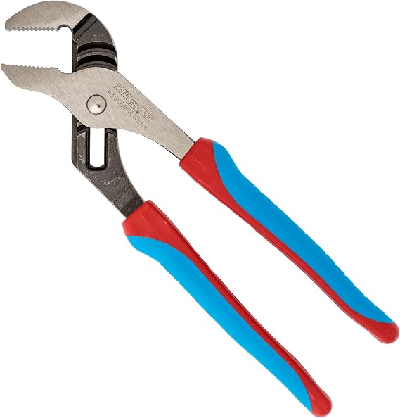 Channellock - 10 Tongue Groove Plier Straight Jaw 2 Cap (430CB)