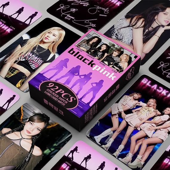 MXP Black-P Photocard Black&amp;Pink Box Cards