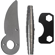 Hand Pruner Blade Kit (7/3-1), Replacement Blade Spring and Adjustment Key for Garden Shears & Clippers, Replacement Parts Compatible with Felco Pruners Models: F7 & F8