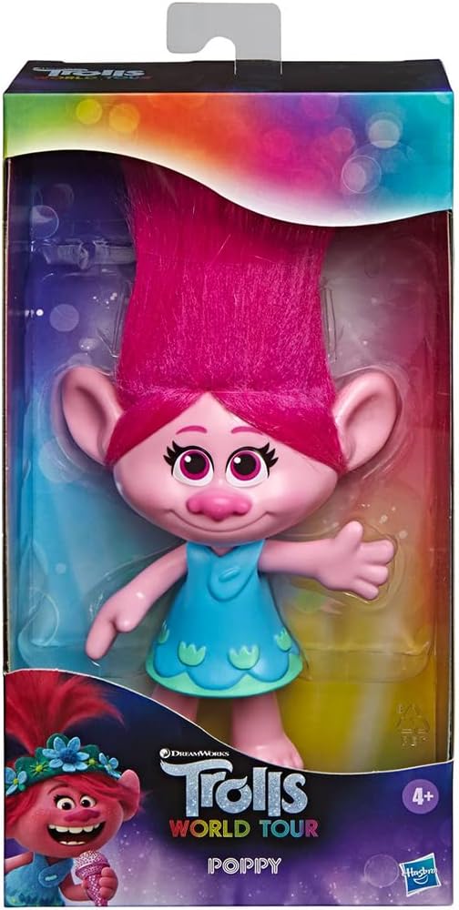 DREAMWORKS TROLLS World Tour Poppy Medium Doll