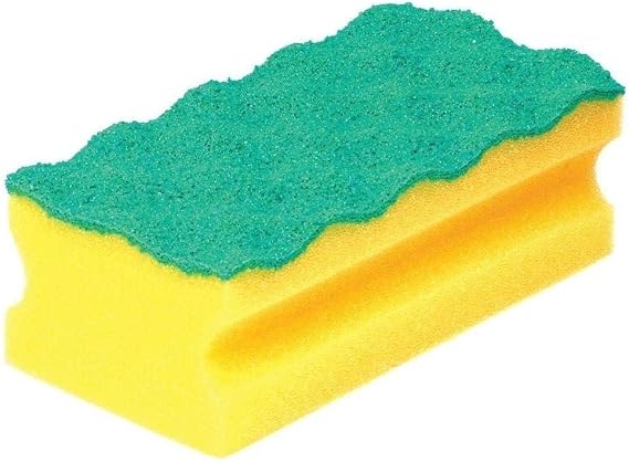 Vileda Puractive Scourer Pack of 10 Yellow 123113
