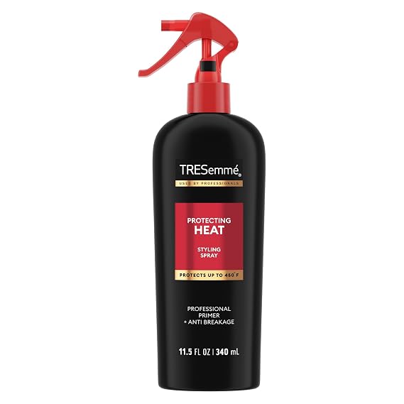 TRESemme Styling Spray Protecting Heat for Taming Frizz & Reducing Breakage, with Protection up to 450, 11.5 Fl Oz