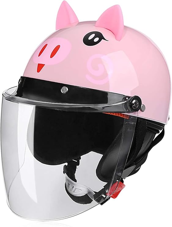 Bicycle Helmet, Children's Youth Helmets, Cycling Helmets, Cycling Skateboards, Inline Skates, BMX Scooters. Equipped with Face Protection Sun Visor G,46-52cm
