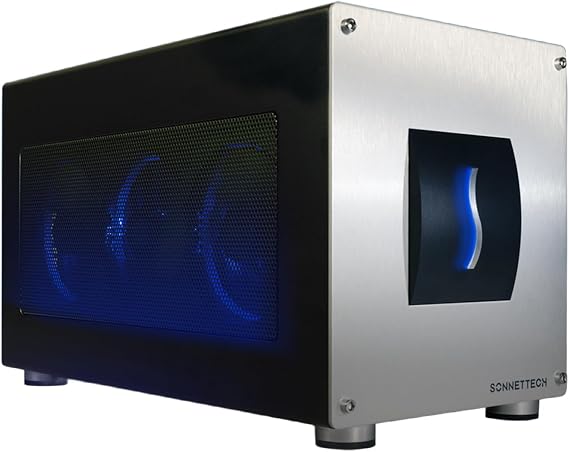 Sonnet Breakaway Box 850 T5 eGPU Case - 80Gbps Thunderbolt 4/5 and USB4 - External GPU Dock for Windows - 850W Power Supply - Supports Triple Wide NVIDIA/AMD Graphics Cards - 5Gbps Ether