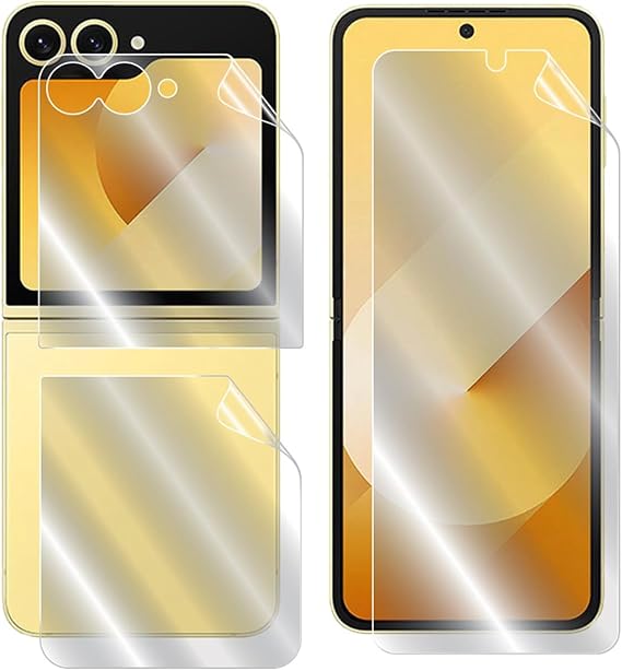 Microcase Samsung Galaxy Z Flip 6 Hydrogel Esnek Ön Arka Koruma Filmi - AL3426