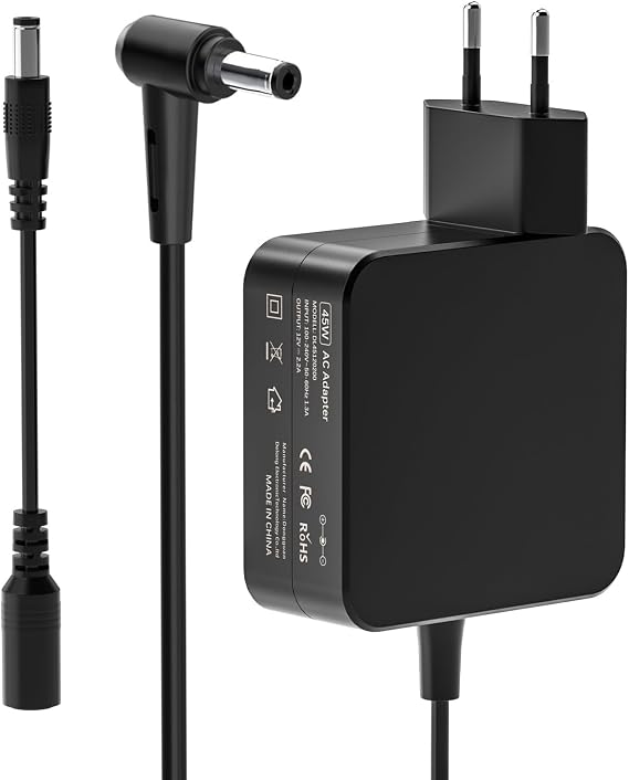 45W Ladekabel Laptop für Asus Vivobook Netzteil 4.0 x 1.35mm Ladegerät