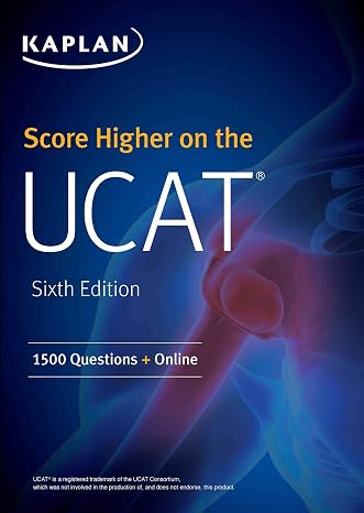 Score Higher on the UCAT: 1500 Questions + Online (Kaplan Test Prep)