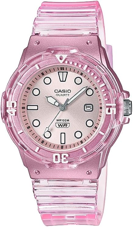 Casio Women's 'Dive Series' Quartz Transparent Resin Casual Watch LRW-200HS