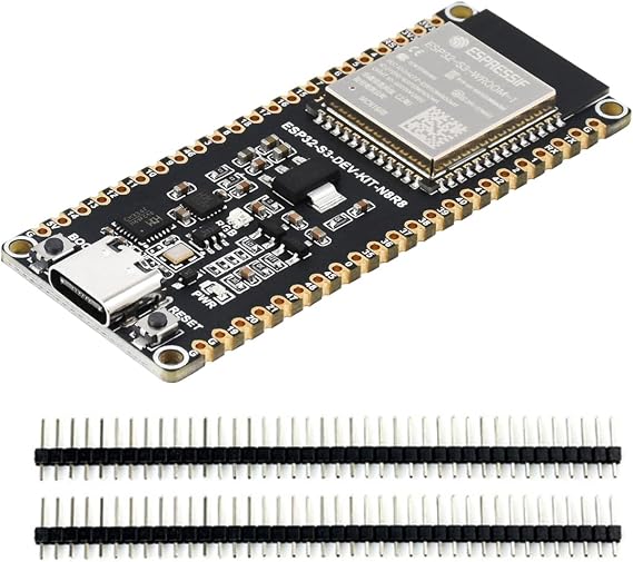 ESP32-S3 Wi-Fi Development Board ESP32-S3-WROOM-1 Series Module, 240MHz Dual Core Processor, 512KB SRAM 384KB ROM 8MB PSRAM 16MB Flash, Type-C Connector