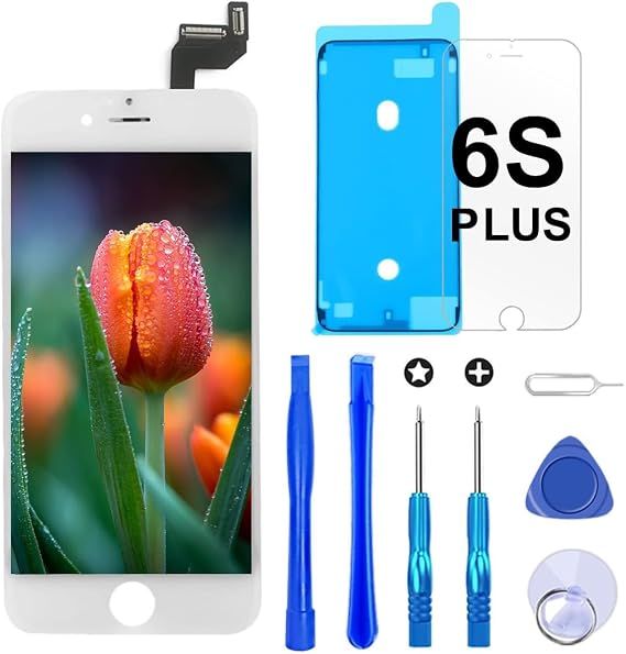 for iPhone 6s Plus Screen Replacement Kit 5.5" LCD Display Assembly White