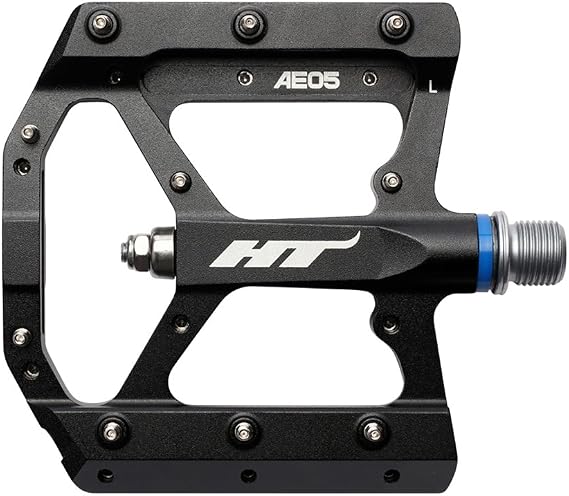 HT AE05 Unisex Adult Flat Pedals, Black
