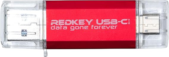 Redkey USB ++ Ultimate Computer Data Wipe Tool: Industry Standard Cyber Security. Certified Secure Erase. Easy Compliance. Wipe Mobile Devices. PC & More.