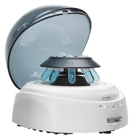 Laboratory Centrifuge Machine, 5000rpm Laboratory Centrifuge Up to 8 Tubes of 0.5ml 1.5ml 2ml