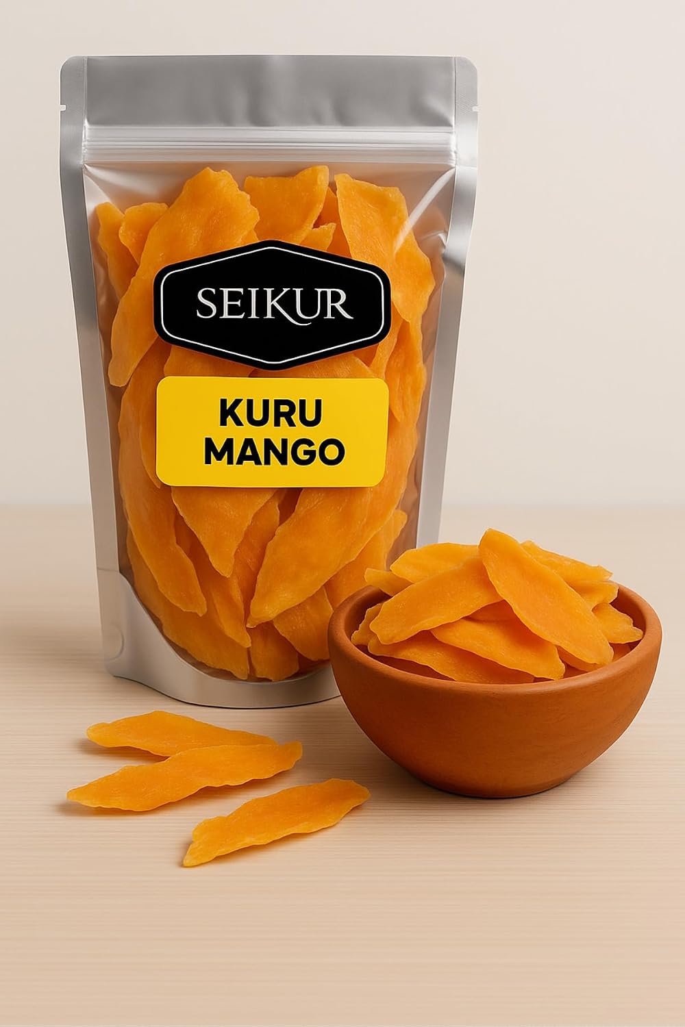 SELKUR Kuru Mango 200GR 1. KALİTE